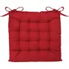 Image de Galette de chaise - 38 x 38 cm - Rouge