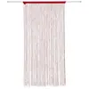 Image de Rideau Fil Guopo 90x200cm Rouge