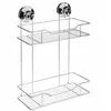 Image de Étagère de douche métal à ventouse - Argent