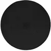 Image de Set de Table Tressé Rond Noir