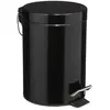 Image de Poubelle de Salle de Bain Métal 3L Noir