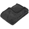 Image de Plaid Polaire Microfibre 125x150cm Gris Foncé