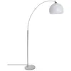 Image de Lampadaire Métal Design Boule 185cm Blanc