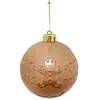 Image de Boule de Noël Pain d'Épice 8cm Marron