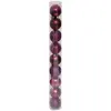 Image de Lot de 9 Boules de Noël Maison des Couleurs 6cm Violet