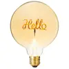 Image de Atmosphera Ampoule LED décorative E27 Hello - Ambre