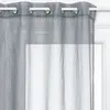 Image de Voilage design 3D Croix - 140 x 240 cm - Gris