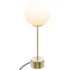 Image de Lampe droite à poser Dris Noire et blanche - H. 43 cm