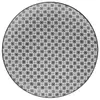 Image de Assiette plate Ø. 26 cm BOHEMIA Noir / Blanc