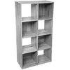 Image de Etagère cube design Mix'n modul - L. 67 x H. 134 cm - Gris