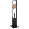 Image de Valet WC scandinave Natureo - H. 80 cm - Noir