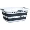 Image de Panier à linge pliable - Gris