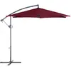 Image de Parasol déporté rond Janeiro - Diam. 300 cm - Bordeaux