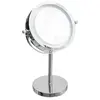 Image de Five_simply_smart Miroir rond sur pied LED - Argent