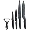 Image de Coffret 5 Pièces Inox Couteaux 37cm Noir