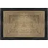 Image de Tapis en jute naturel Poésie - L. 170 x l. 120 cm - Noir
