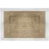 Image de Tapis en jute naturel Poésie - L. 170 x l. 120 cm - Blanc