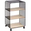 Image de Five simply smart étagère métal 3 cases - Noir