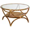 Image de Atmosphera table basse rotin - Beige