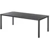 Image de Table fixe rectangulaire Piazza - 8 Places - Graphite