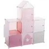 Image de Château de rangement -7 cases - Rose