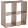 Image de 3S. x Home Etagère Beige à 4 Cases MIXA