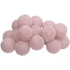 Image de Guirlande LED 16 boules - Rose clair
