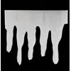 Image de Décoration de Noël à suspendre neige Blanc manteau - L. 200 x H. 33 cm - Blanc