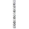 Image de Kit de Décoration pour sapin de Noël - 12 Boules - Argent et blanc