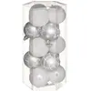 Image de Kit Décoration pour sapin de Noël - 15 Pièces - Argent