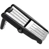 Image de Mandoline Avec Poignée Ajustable 3 Lames 24cm Noir