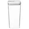 Image de Bocal en Plastique Carré Oslo 1,2L Transparent