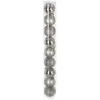 Image de Lot de 9 Boules de Noël Colorama 6cm Argent