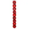 Image de Lot de 9 Boules de Noël Colorama 6cm Rouge