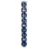Image de Lot de 9 Boules de Noël Colorama 6cm - Bleu Nuit