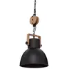 Image de Atmosphera Suspension métal Silas D23 - Noir