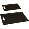 Image de Lot de 2 Planches à Découper Effet Pierre 36cm Noir