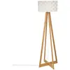 Image de Lampadaire bambou Moki - Hauteur 150 cm - Blanc