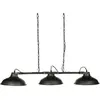 Image de Lampe Suspension Métal 3 Têtes 107cm Noir