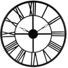 Image de Atmosphera Horloge murale Edena - Noir