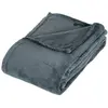 Image de Atmosphera Plaid Microfibre - 125x150 cm - Bleu Orage