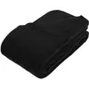 Image de Plaid en Microfibre uni - 230x180 cm - Noir