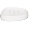 Image de Porte Savon Galet 12cm Blanc
