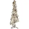 Image de Sapin Déco en Bois Glacé 57cm Gris & Naturel