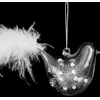 Image de Sujet de Noël Oiseau Polaire 7cm Transparent