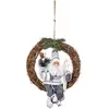 Image de Couronne de Noël en bois Terre sauvage - Gris