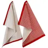 Image de Lot de 2 Torchons de Cuisine Poulette 70cm Multicolore