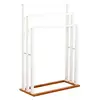 Image de Porte-serviettes bambou - blanc