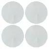 Image de Lot de 4 miroirs adhésifs ronds muraux - Argent