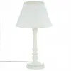 Image de Atmosphera Lampe à poser en bois - blanc